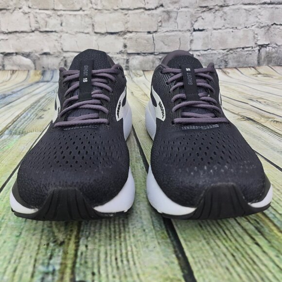 Brooks Ghost 16 Men’s 14 Wide 2E Black Running Shoes Athletic Sneakers Walking - Picture 4 of 9